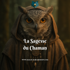 Bougie Artisanale Parfumée "La Sagesse du Chaman"