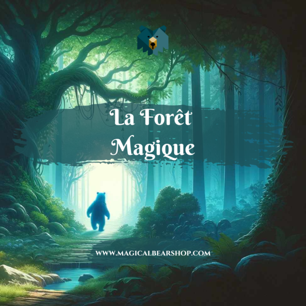 Bougie Artisanale Naturelle Parfumée "La Forêt Magique"