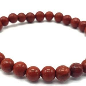 Bracelet Jaspe rouge 8mm