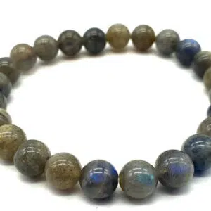 Bracelet Labradorite Blue light 8mm AA