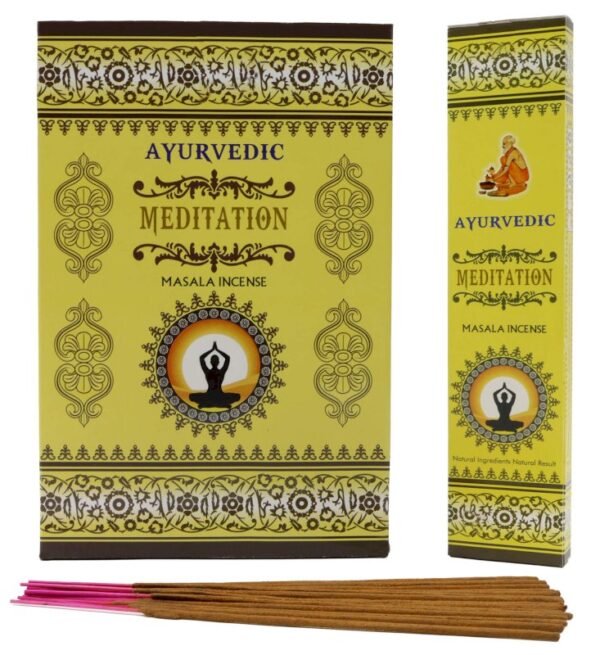 Encens Bâtonnets Ayurvédiques Méditation