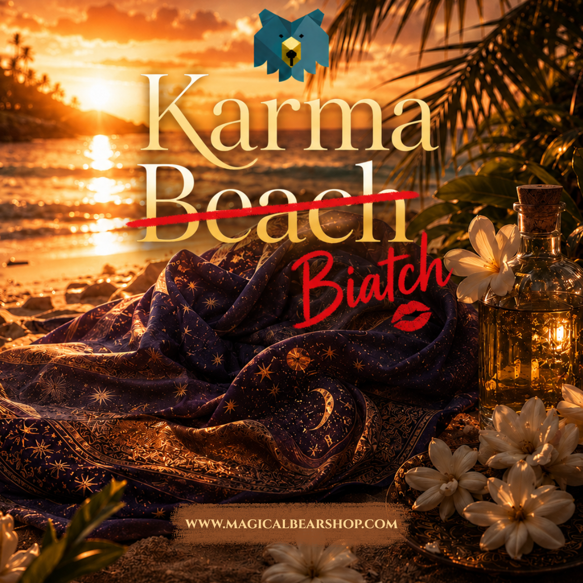 Bougie Artisanale Naturelle Parfumée KARMA Beach