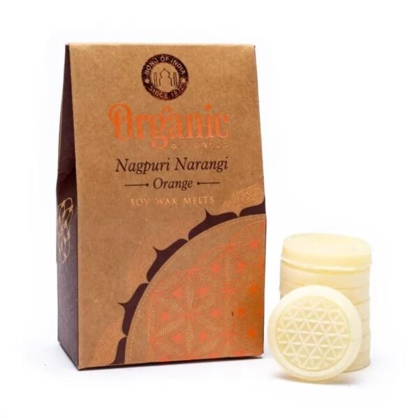 Pastilles de cire à fondre à l'orange