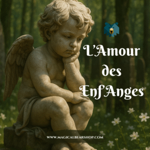 Bougie Artisanale Naturelle Parfumée “l'Amour des Enf 'Anges”