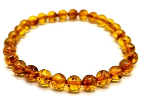 Bracelet Ambre Obscure 8mm