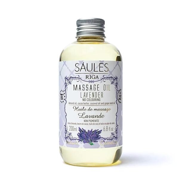 Huile de massage naturelle lavande