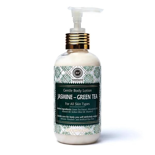 Lotion corporelle faite à la main thé vert et jasmin