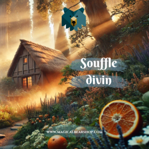 Bougie Artisanale Naturelle Parfumée “Souffle Divin”