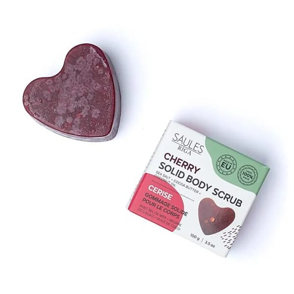 Savon exfoliant naturel cerise - 100gr