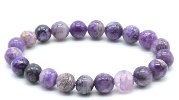 Bracelet Charoïte 'AAA' - 8mm