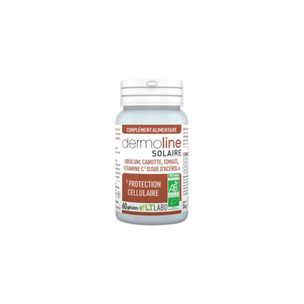 DERMOLINE SOLAIRE Bio - 60 gélules - LT Labo