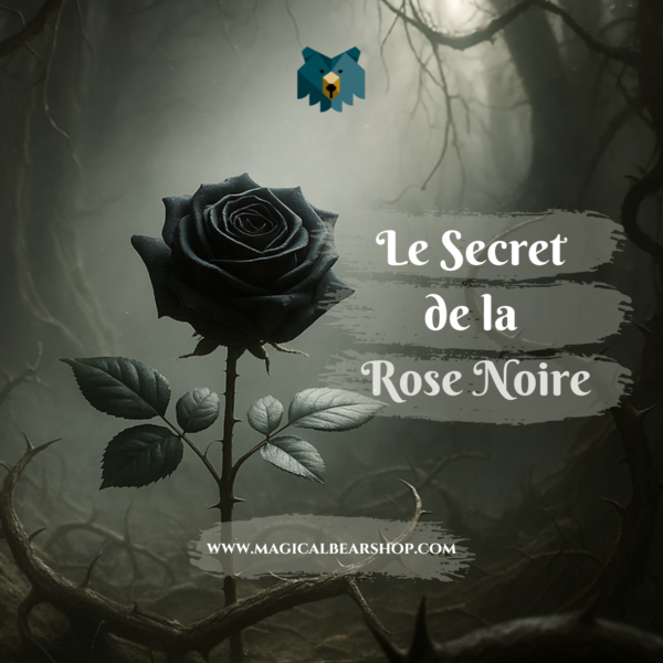Bougie Artisanale Naturelle Parfumée "Le Secret de la rose noire"