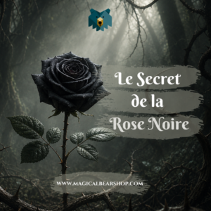 Bougie Artisanale Naturelle Parfumée "Le Secret de la rose noire"