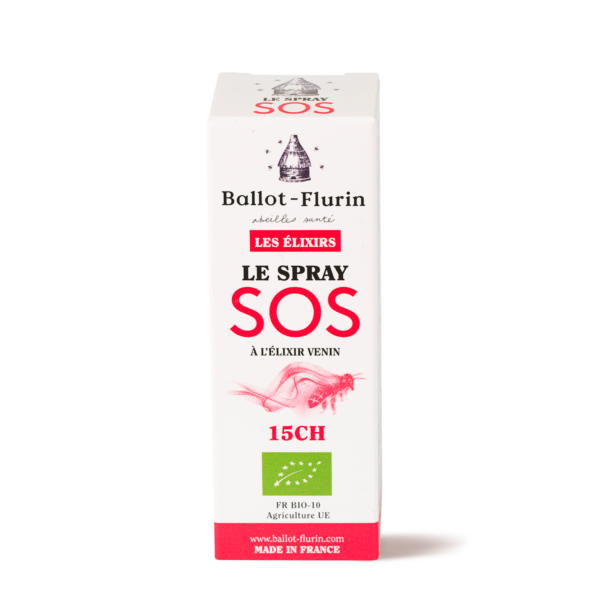 Spray SOS anti-stress à l'élixir venin