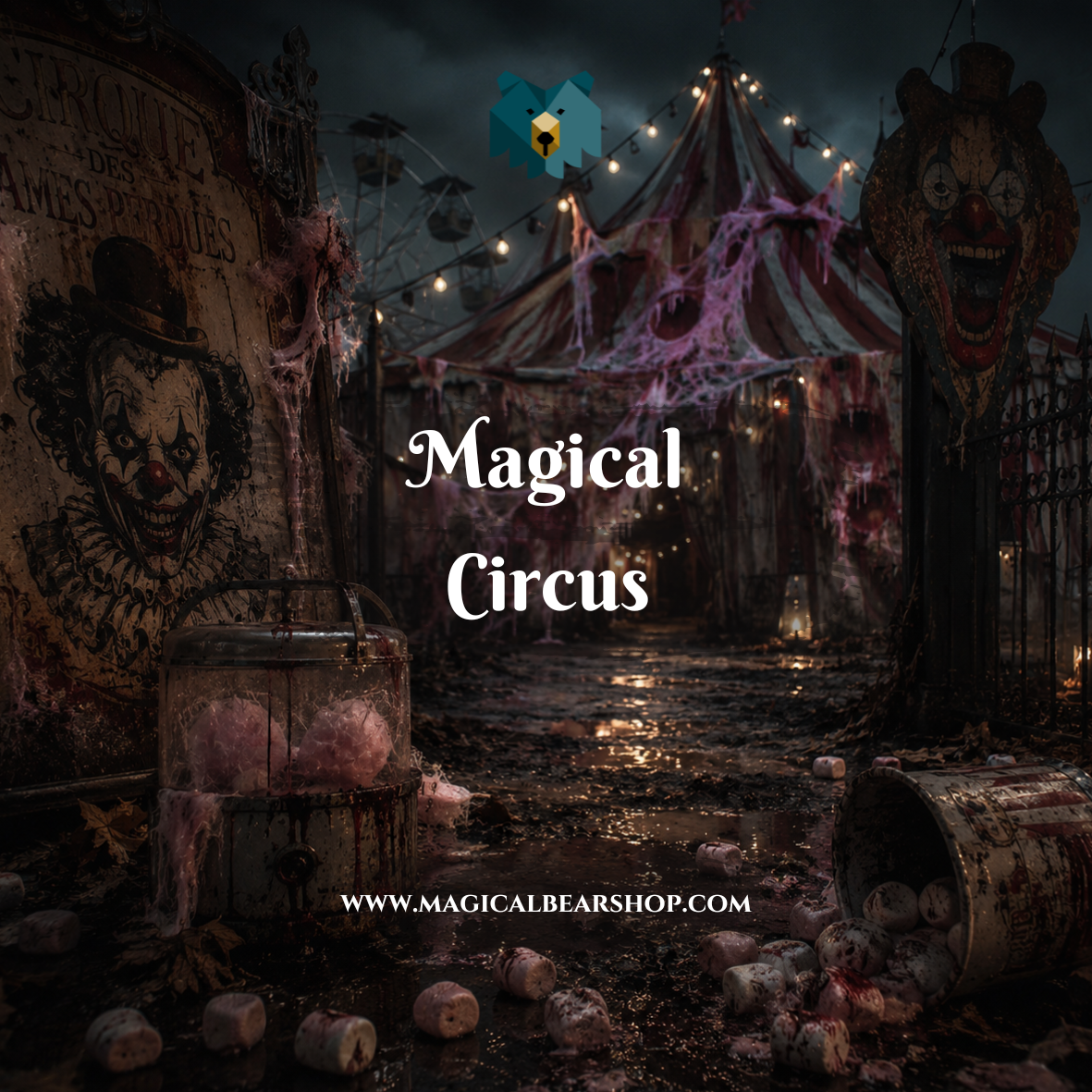 Bougie Naturelle Parfumée “Magical Circus”
