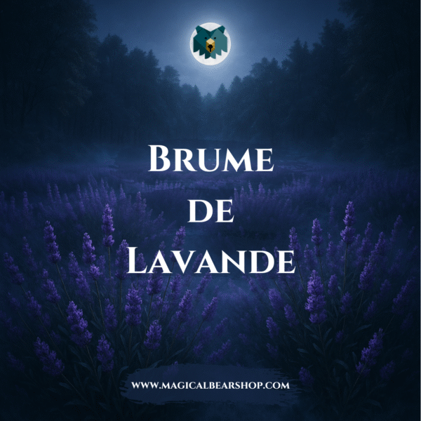 Bougie Artisanale Naturelle Parfumée “Brume de Lavande”