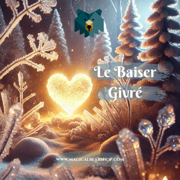 Bougie Artisanale Naturelle Parfumée “Le Baiser Givré”