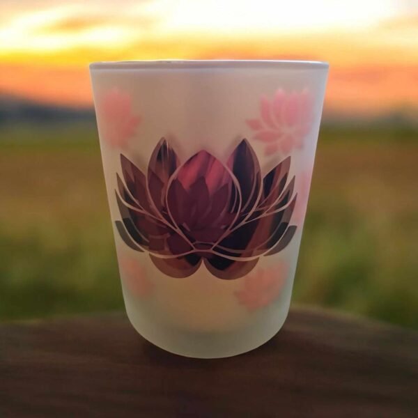Bougie Artisanale Naturelle Parfumée XL COLLECTOR “Lotus sacré” – Image 2