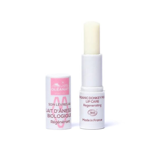 Baume à lèvres bio au lait d'ânesse