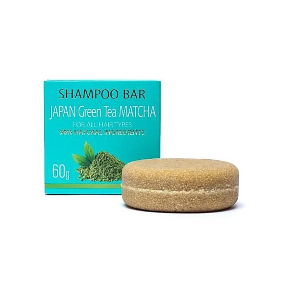 Shampoing solide naturel thé vert du Japon