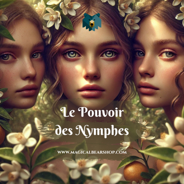 Bougie Artisanale Naturelle Parfumée “Le Pouvoir des Nymphes”