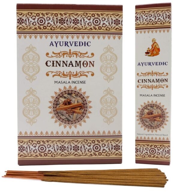 Encens Bâtonnets Ayurvédique Cannelle