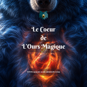 Bougie Artisanale Naturelle Parfumée “Le Cœur de l'Ours Magique”