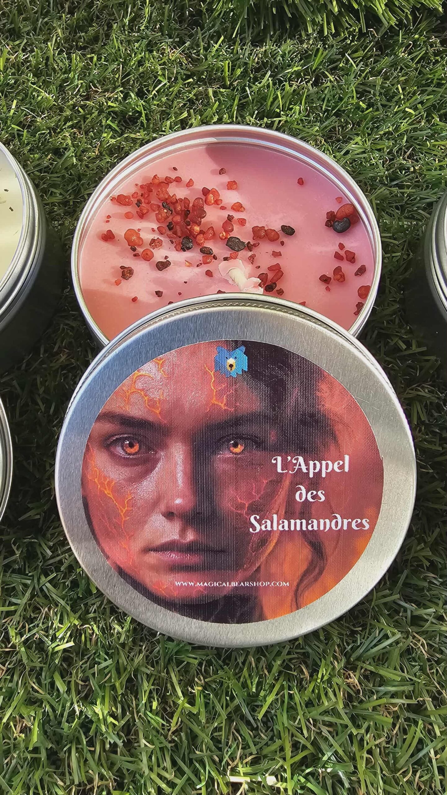 Lot de 4 Bougies des Élémentaux – Image 4