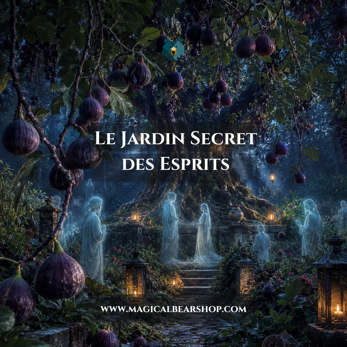 Bougie Parfumée Naturelle "Le Jardin secret des Esprits"