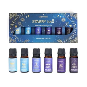 Coffret d’huiles parfumées premium sortilèges étoilés