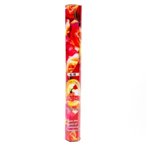 Encens Rose en boite hexagonale