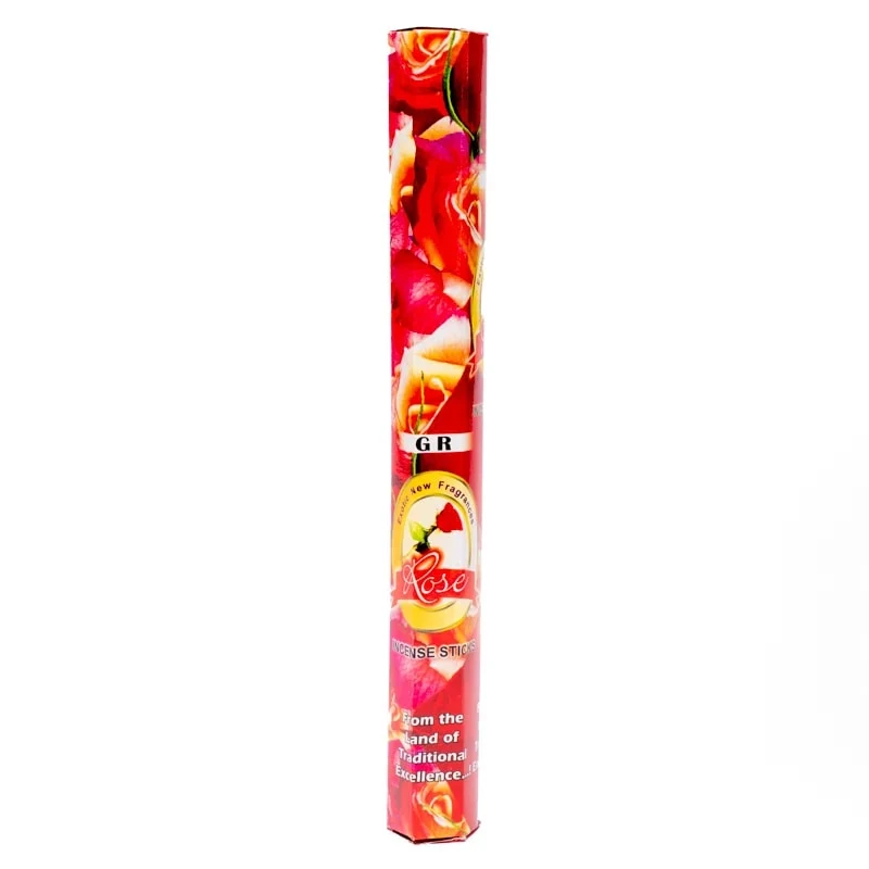 Encens Rose en boite hexagonale