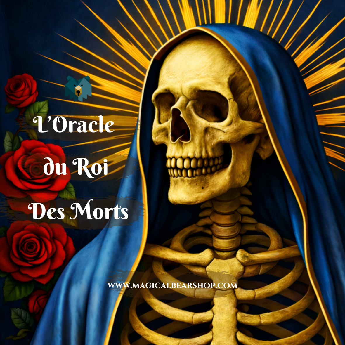 Bougie Naturelle Parfumée "L'oracle du Roi des Morts"