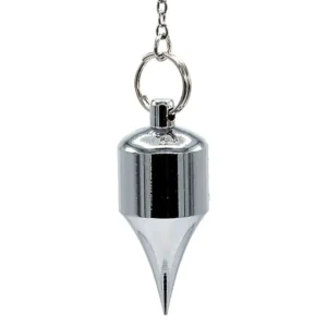 Pendule en laiton chromé