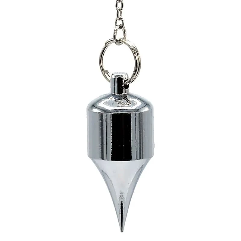 Pendule en laiton chromé