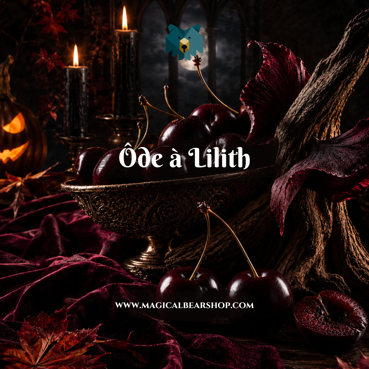 Bougie Naturelle Parfumée “Ôde à Lilith”