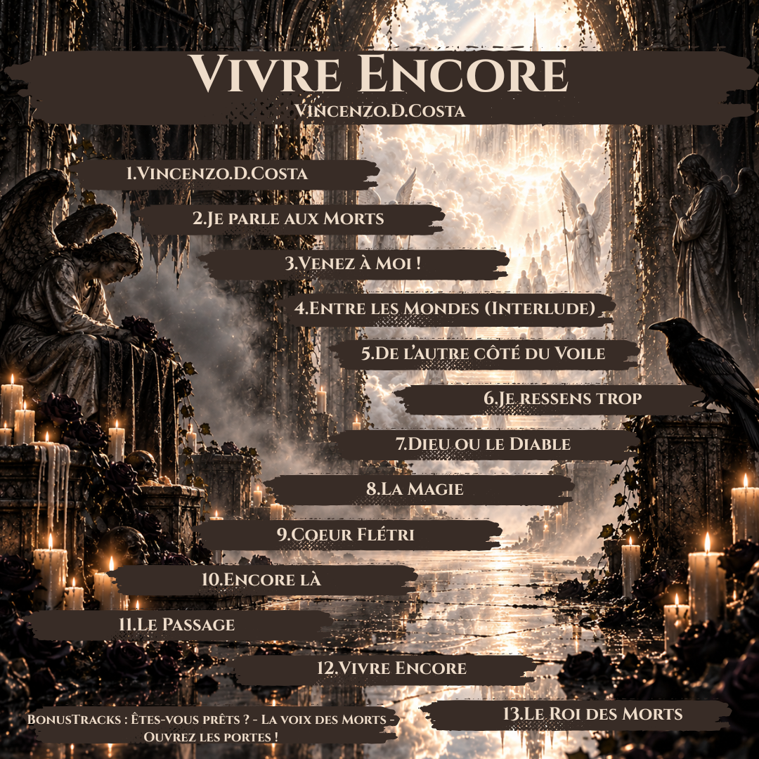 Album "Vivre Encore" + Livret des paroles en PDF – Image 2