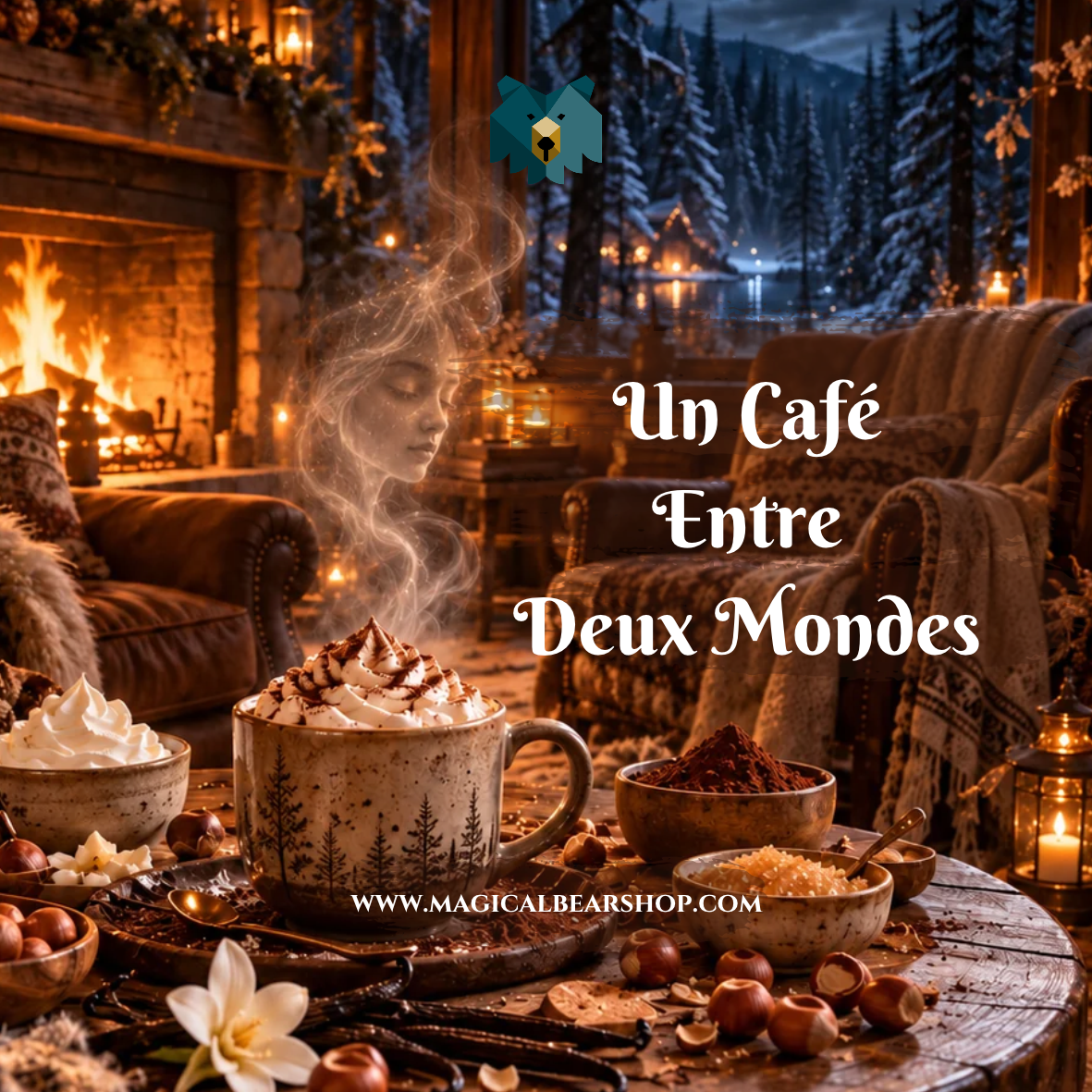 Bougie Naturelle Parfumée "Un Café entre Deux Mondes"