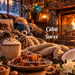 Bougie Naturelle Parfumée "Câlin Sucré"
